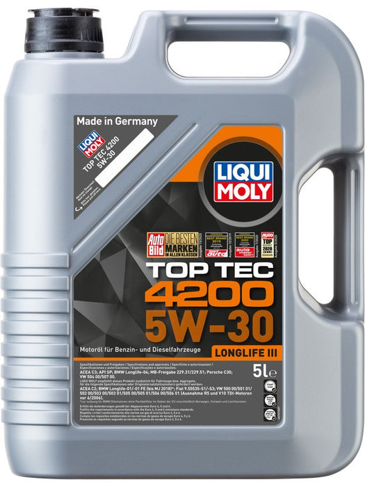 Liqui Moly Top Tec 4200 5W-30 5L 8973 Liqui Moly - Micks Gone Bush