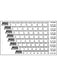 MSD Timing Tape 5.250 To 8 In. Diameter Balancer Set Of 8 8985 MSD - Micks Gone Bush