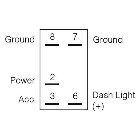 Narva Rocker Switch On-off 12 To 24V Blue LED 20A 63254BL SWITCH NARVA - Micks Gone Bush