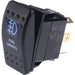 Thunder Rocker Switch On/off Spst 12 Or 24V Blue Illuminated 20A TDR11020 SWITCH THUNDER - Micks Gone Bush