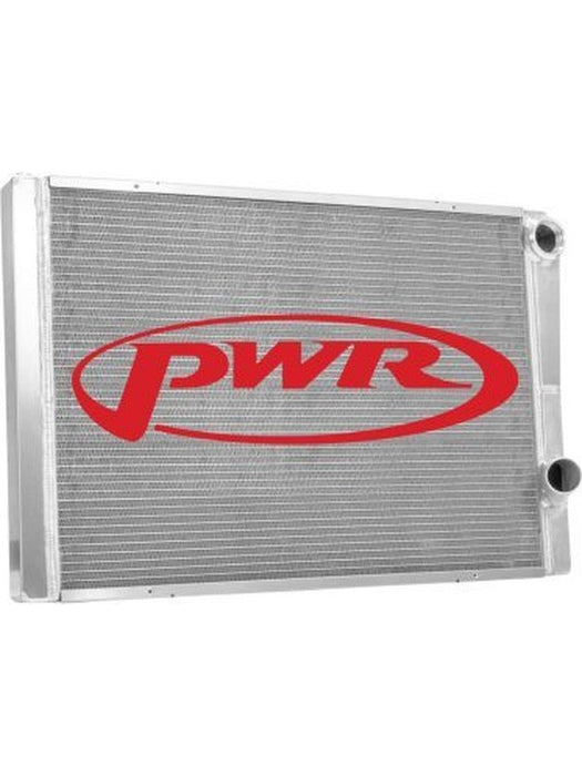 PWR North America Radiator 19 x 28 Double Pass High Outlet Closed 904-28191 PWR - Micks Gone Bush