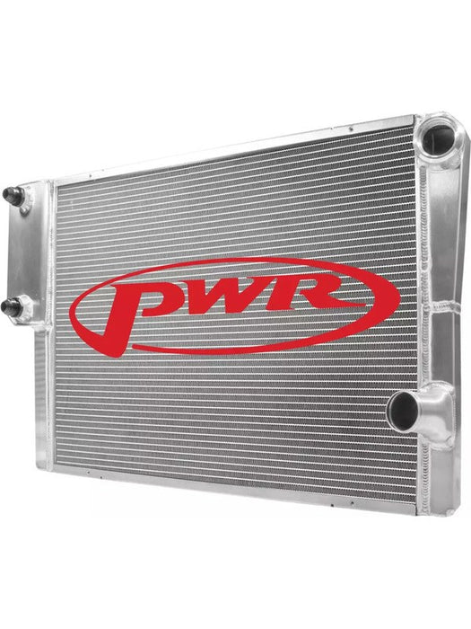PWR Radiator 19 x 28 Double Pass w/Exchanger Closed 906-28191 Radiators PWR - Micks Gone Bush