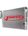 PWR Radiator 19 x 28 Double Pass w/Exchanger Closed 906-28191 Radiators PWR - Micks Gone Bush