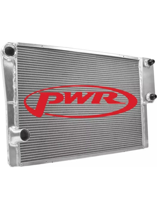 PWR North America Radiator 19 x 30 Double Pass w/Exchanger Closed 906-30194 PWR - Micks Gone Bush