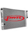 PWR North America Radiator 19 x 30 Double Pass w/Exchanger Closed 906-30194 PWR - Micks Gone Bush
