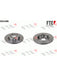 Valeo FTE Disc Brake Rotor 9082060 Discs Valeo - Micks Gone Bush
