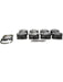 Mahle Engine Piston Kit, 358ci, 4.040bore, 3.480/3.500 930207940 Mahle - Micks Gone Bush