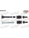 Valeo FTE Brake Caliper Guide Sleeve 9334242 Brake Caliper Bolts and Pins Valeo - Micks Gone Bush
