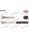 Valeo FTE Brake Caliper Guide Sleeve 9334274 Brake Caliper Bolts and Pins Valeo - Micks Gone Bush