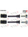 Valeo FTE Brake Caliper Guide Sleeve 9334290 Brake Caliper Bolts and Pins Valeo - Micks Gone Bush