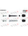 Valeo FTE Brake Caliper Guide Sleeve 9334301 Brake Caliper Bolts and Pins Valeo - Micks Gone Bush