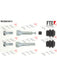 Valeo FTE Brake Caliper Guide Sleeve 9334302 Brake Caliper Bolts and Pins Valeo - Micks Gone Bush