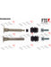Valeo FTE Brake Caliper Guide Sleeve 9334332 Brake Caliper Bolts and Pins Valeo - Micks Gone Bush