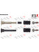 Valeo FTE Brake Caliper Guide Sleeve 9334334 Brake Caliper Bolts and Pins Valeo - Micks Gone Bush