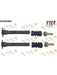 Valeo FTE Brake Caliper Guide Sleeve 9334343 Brake Caliper Bolts and Pins Valeo - Micks Gone Bush
