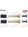 Valeo FTE Brake Caliper Guide Sleeve 9334349 Brake Caliper Bolts and Pins Valeo - Micks Gone Bush