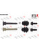 Valeo FTE Brake Caliper Guide Sleeve 9334350 Brake Caliper Bolts and Pins Valeo - Micks Gone Bush
