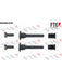 Valeo FTE Brake Caliper Guide Sleeve 9334352 Brake Caliper Bolts and Pins Valeo - Micks Gone Bush