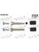 Valeo FTE Brake Caliper Guide Sleeve 9334372 Brake Caliper Bolts and Pins Valeo - Micks Gone Bush