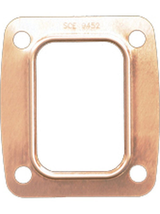 SCE Turbo Flange Gasket Pro Copper 4-Bolt Copper T4 9452 SCE Gaskets - Micks Gone Bush