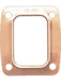 SCE Turbo Flange Gasket Pro Copper 4-Bolt Copper T4 9452 SCE Gaskets - Micks Gone Bush
