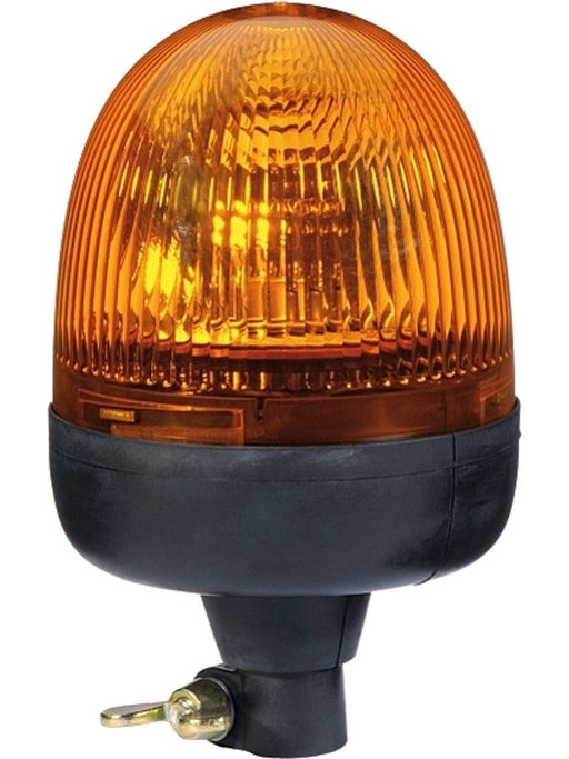 Hella Rota Compact 12V Amber Lens Beacon w/ Flexible Pole Mount 009506001 Hella - Micks Gone Bush