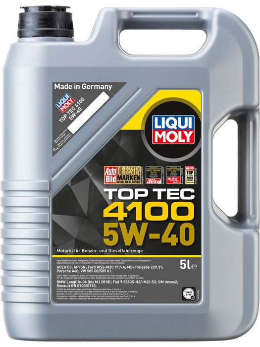 Liqui Moly Top Tec 4100 5W-40 5L 9511 Liqui Moly - Micks Gone Bush