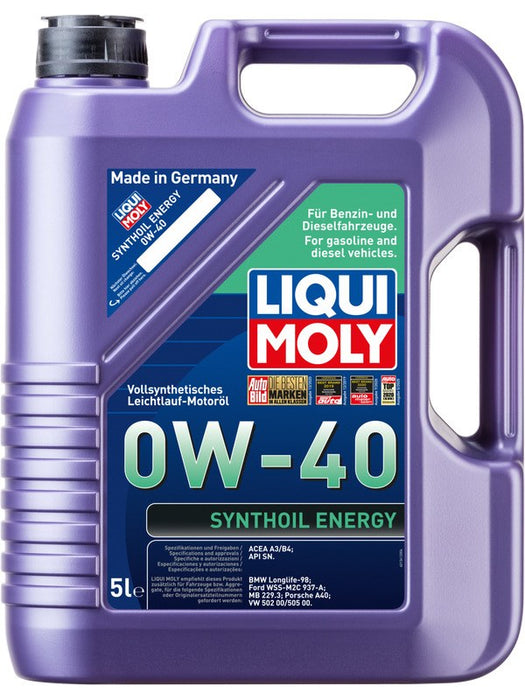 Liqui Moly Synthoil Energy 0W-40 5L 9515 Liqui Moly - Micks Gone Bush
