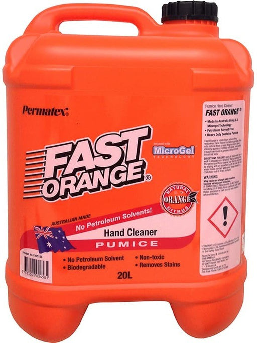 Permatex Fast Orange Pumice Hand Cleaner 20L 95185 Permatex - Micks Gone Bush