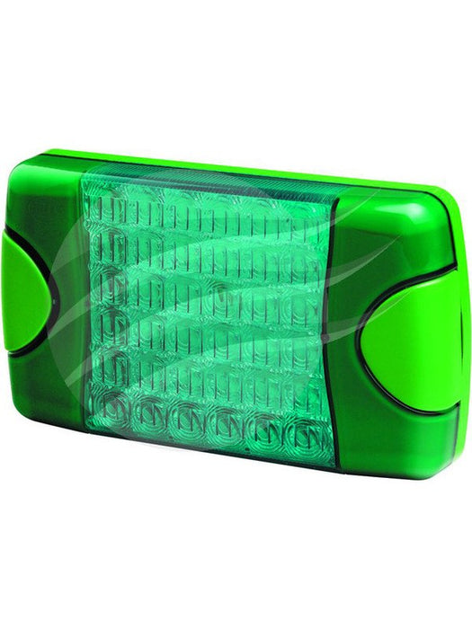 Hella Duraled Green M/Flash Warning Signal Lamp 9-33V Surface Mnt 2.5M 95903781 Hella - Micks Gone Bush