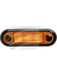 Hella Amber LED Courtesy Lamp 24V Narrow Black Rim Flush Mount 95951006 Hella - Micks Gone Bush