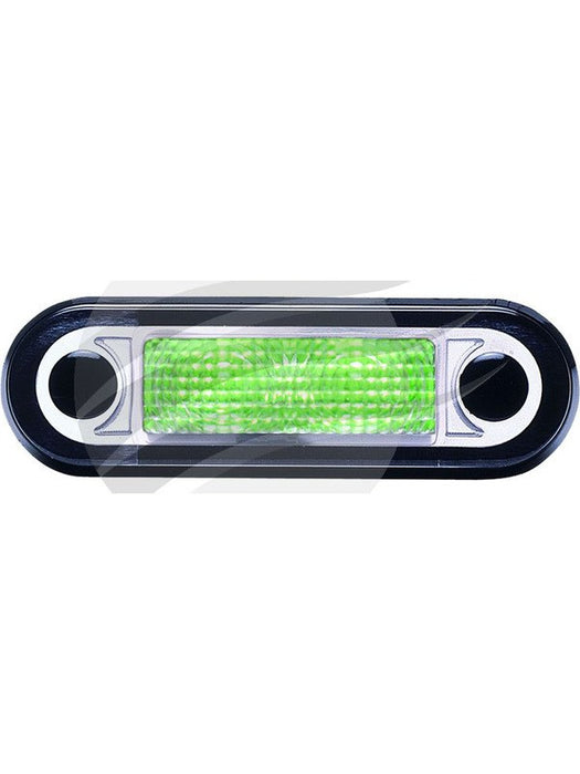 Hella LED Interior Lamp Green 10-33V 13cm Cable Flush Mount 95951015 Hella - Micks Gone Bush