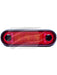 Hella Red Courtesy Lamp 12V Narrow Rim Surface Mount 130mm Cable Red 95951031 Hella - Micks Gone Bush