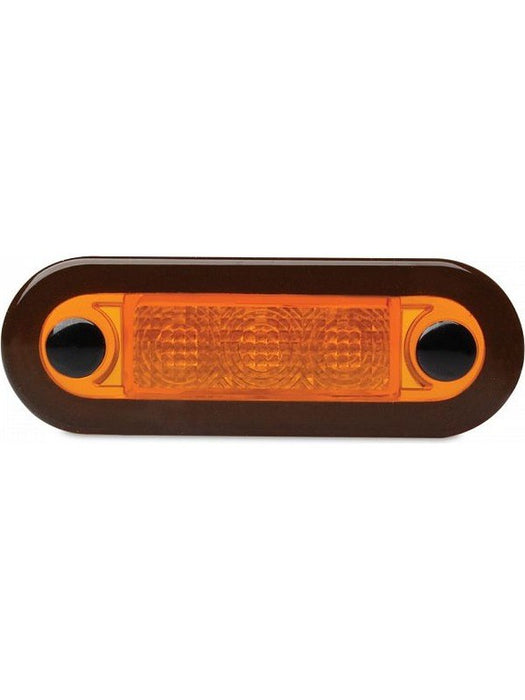 Hella LED Lamp Rectangle Amber 1X3 95951051 Hella - Micks Gone Bush