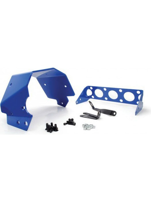 TCI Automatic Transmission Shield SFI 4.1 Aluminum Blue Powder Coat TH 975005 TCI Automotive - Micks Gone Bush