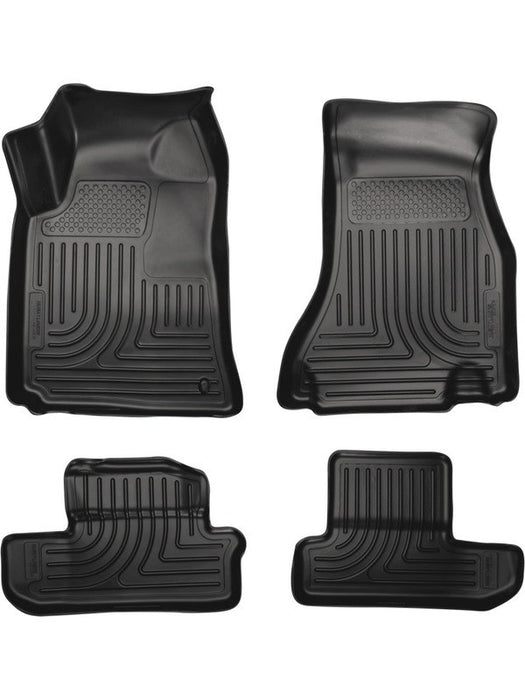 Husky Liners 08-12 For Dodge Challenger WeatherBeater Combo Black Floor 98021 HUSKY LINERS - Micks Gone Bush