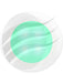 Hella Round LED Courtesy Lamp 24V Cyan Illumination Flush Mount 98050341 Hella - Micks Gone Bush