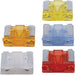 OEX Low Profile Mini Blade Fuse Assortment Pack Of 5 5A 10A 15A 20A 25A Part No. ACX1648BL FUSE ASSORTMENT OEX - Micks Gone Bush