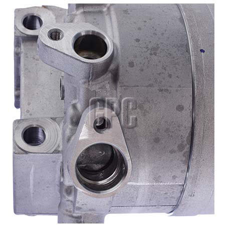 Valeo Air Conditioning Compressor 12V Direct Mount DKS17D 716680 AIR CONDITIONING COMPRESSOR VALEO - Micks Gone Bush