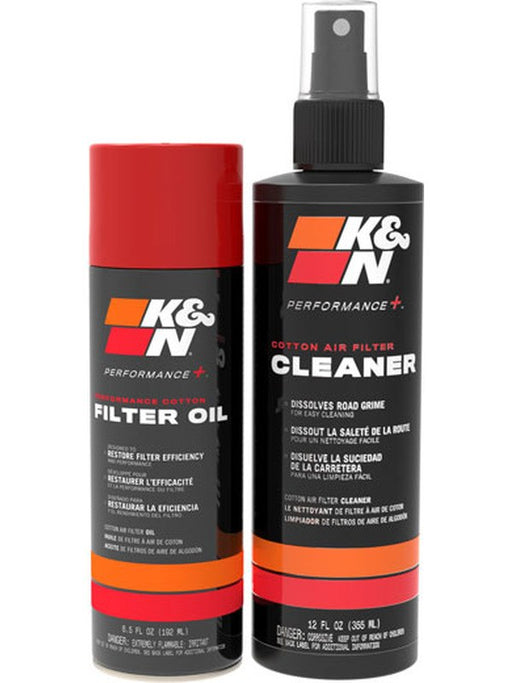 K&N Air Filter Recharger, Cleaner + Aerosol Spray Oil Service Kit 99-5000 K&N - Micks Gone Bush