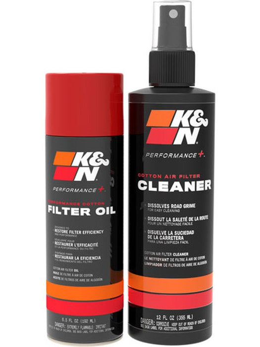 K&N Air Filter Recharger, Cleaner + Aerosol Spray Oil Service Kit 99-5000 K&N - Micks Gone Bush