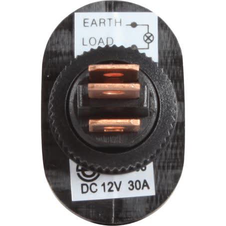 OEX Rocker Switch On/off Spst 12V Red Illuminated 30A ACX3797 SWITCH OEX - Micks Gone Bush