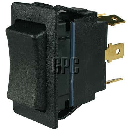 Cole Hersee Rocker Switch On/off/on Dpdt 25A 12V Part No. 58027-07BL SWITCH COLE HERSEE - Micks Gone Bush