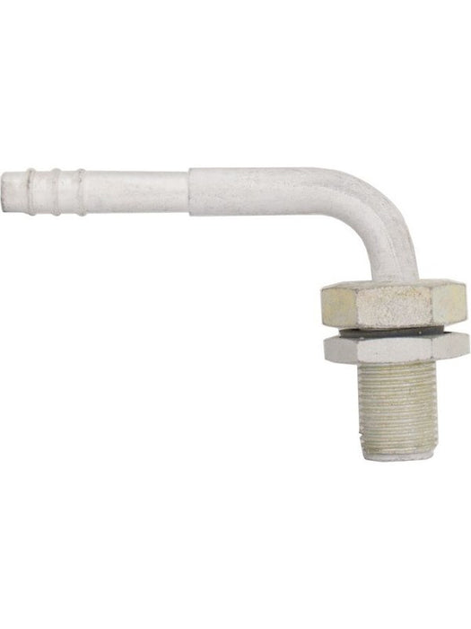 Atco Alloy Fitting B/Head No 6 90* Male Insert O Ring Barb A01-1795 Air Conditioning Fittings ATCO - Micks Gone Bush