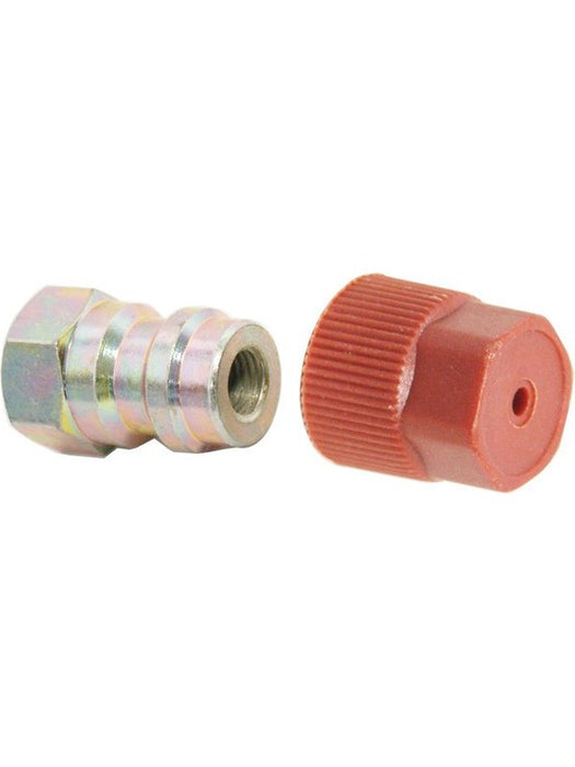 Atco Retrofit Adaptor Straight High Side 1/4 A03-6364 Air Conditioning Fittings ATCO - Micks Gone Bush