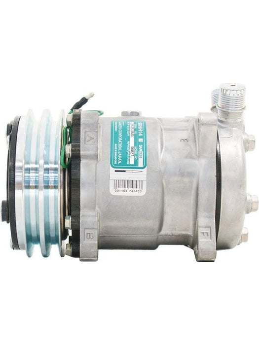 Sanden Compressor Fits Sd5H14 24V 132mm 2A Section Clutch A10-6627 AC Compressors Sanden - Micks Gone Bush