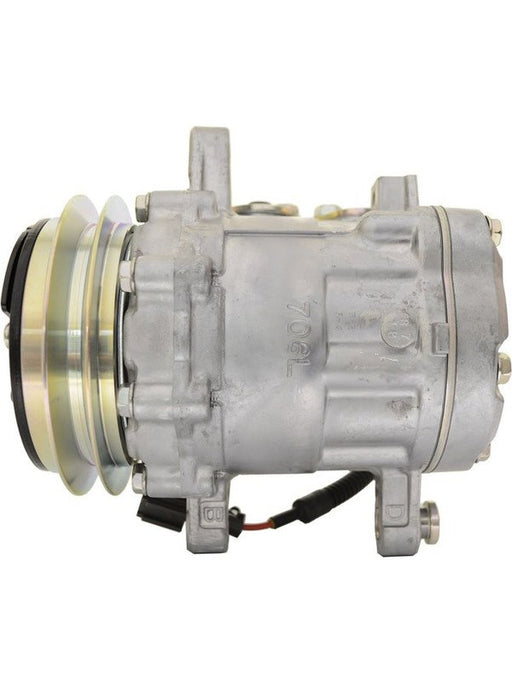 Sanden Compressor For Case Cx36 Cx80 Cx75 Sanden Sdb710 12V 1Ga 115mm A10-7189 AC Compressors Sanden - Micks Gone Bush
