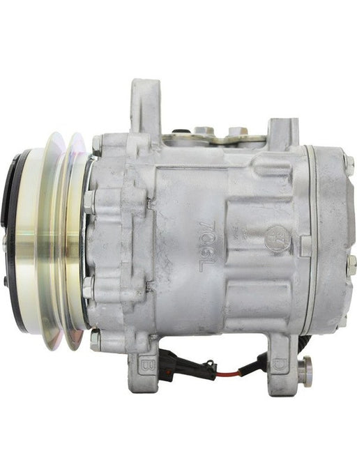 Sanden Compressor Fits Komatsu Excavator Sanden Sd7B10 12V 1Gm 115mm A10-7199 AC Compressors Sanden - Micks Gone Bush