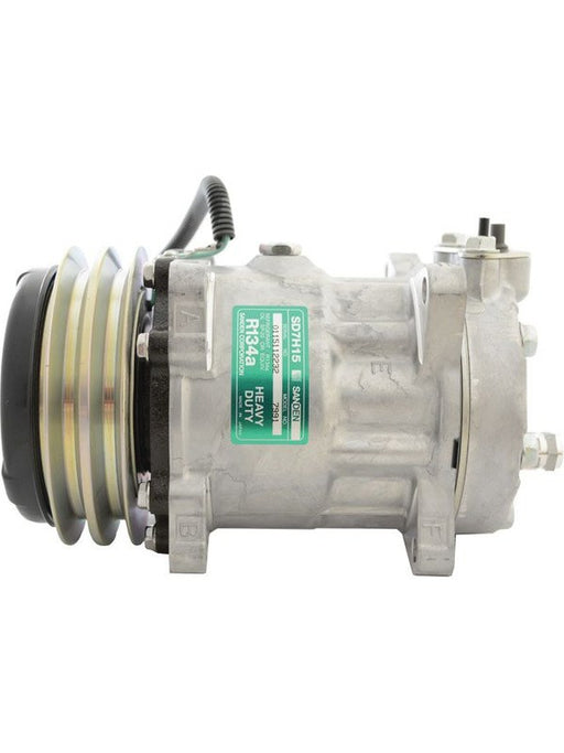 Sanden Compressor Fits Sd7H15 24V 132mm 2A Em V/P Wl Head A10-7991 AC Compressors Sanden - Micks Gone Bush
