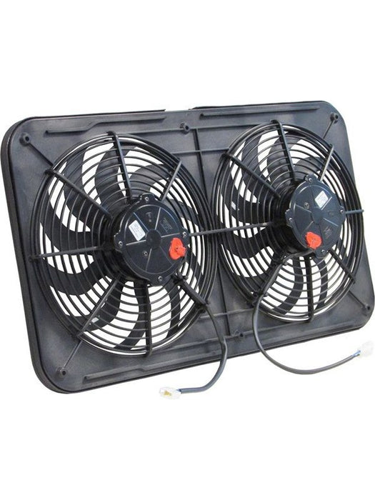 Maradyne Dual Fan 2 x 12In 12V 225 Watt 3100Cfm 26.6Amps A11-1048 Fans MARADYNE - Micks Gone Bush